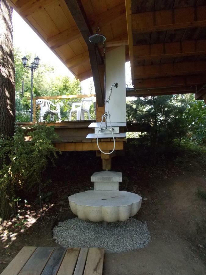 Baumhaus Wolfshoehle Fischach Eksteriør bilde